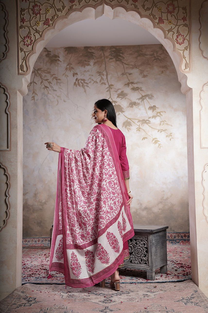 Kiara Trio Cotton suit set