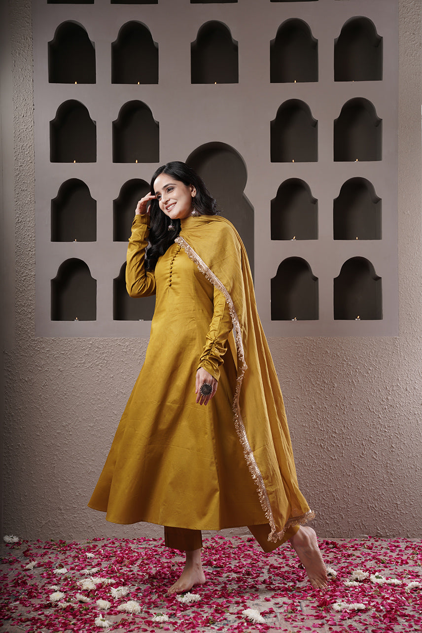 Cotton Majesty Trio Suit