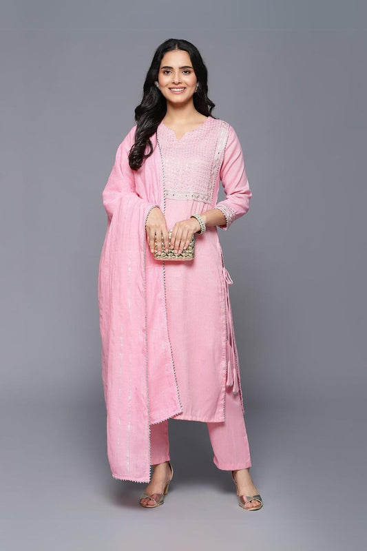 Ragni Rich Two Tone Suit Set of Three