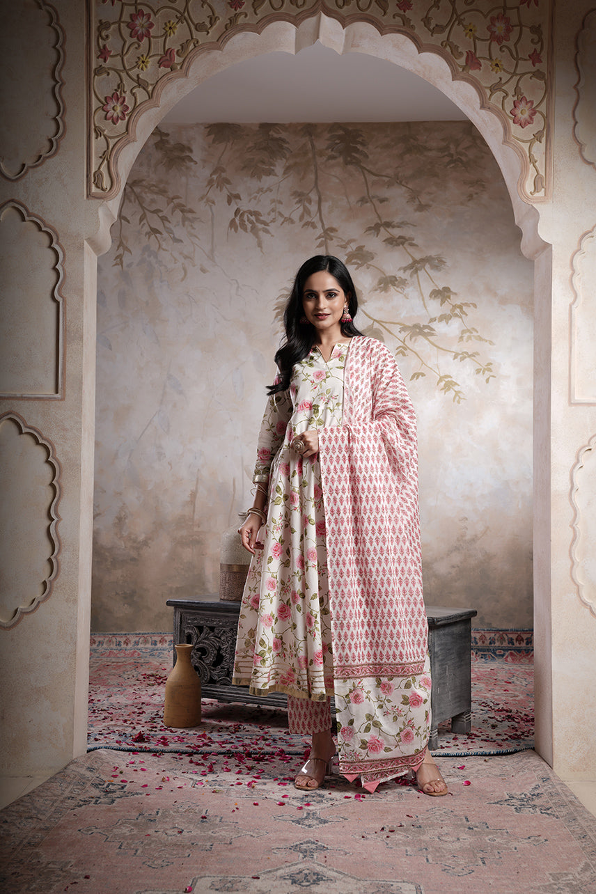 Meera Cotton suit set of three