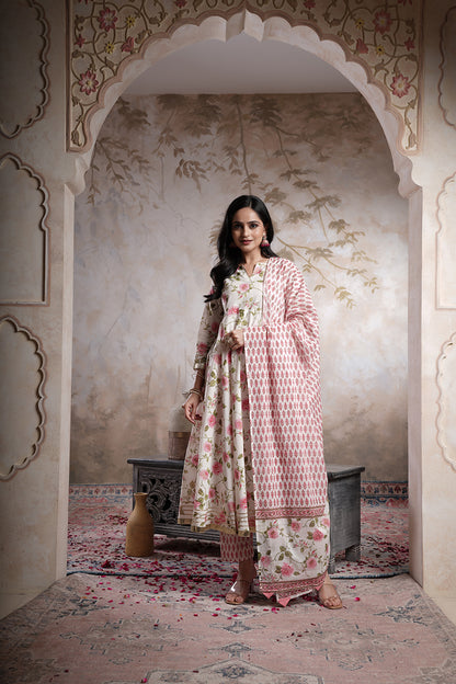 Meera Cotton suit set of three