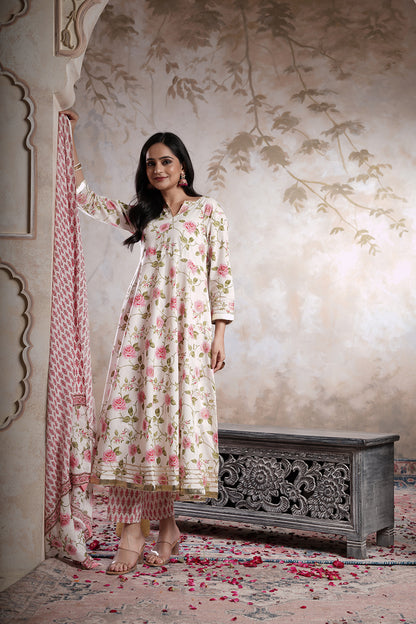 Meera Cotton suit set of three